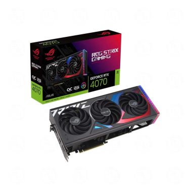 VGA Asus ROG Strix GeForce RTX 4070 12GB OC GDDR6X (ROG-STRIX-RTX4070-O12G-GAMING)