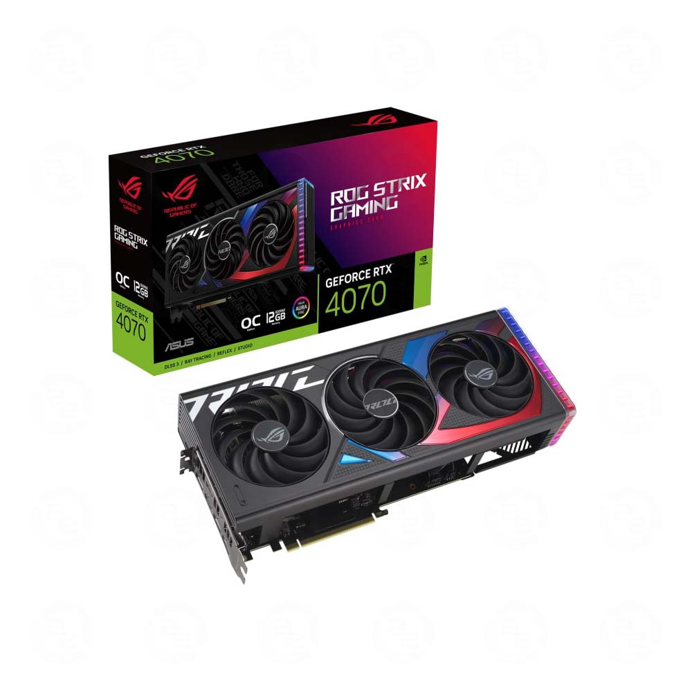 VGA Asus ROG Strix GeForce RTX 4070 12GB OC GDDR6X (ROG-STRIX-RTX4070-O12G-GAMING)