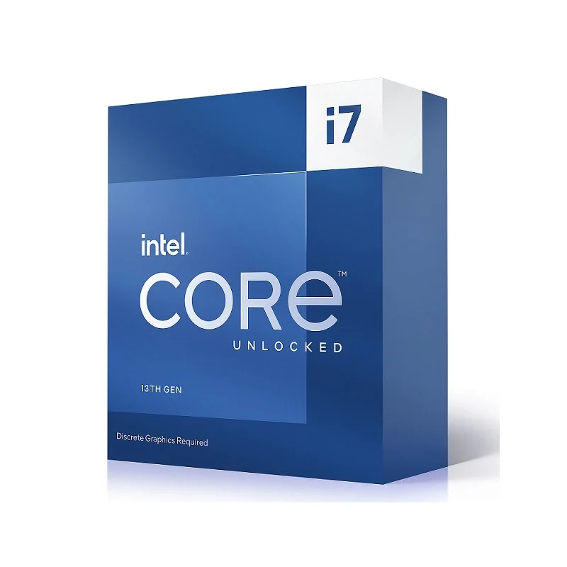 CPU Intel Core i7 13700KF (Intel LGA1700 – 16 Core – 24 Thread – Base 3.4Ghz – Turbo 5.4Ghz – Cache 30MB – No iGPU)