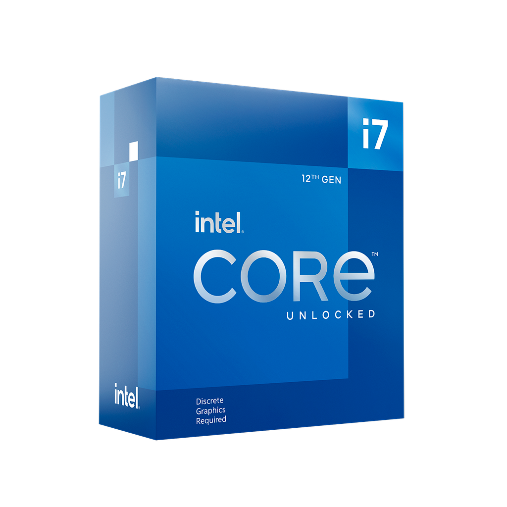 CPU Intel Core i7-12700KF (Intel LGA1700 – 12 Core – 20 Thread – Base 3.6Ghz – Turbo 5.0Ghz – Cache 25MB) – Chính hãng