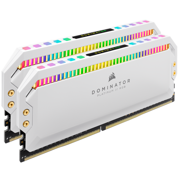 Ram Corsair Dominator Platinum 16GB (2x8GB) RGB 3200 White
