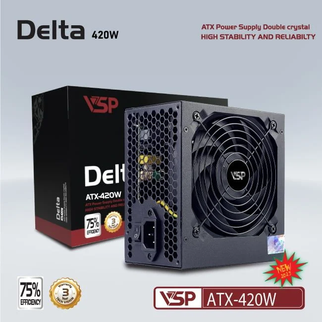 Nguồn VSP Delta ATX 420W