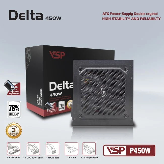 Nguồn VSP Delta P450W